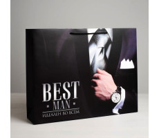 Пакет Best man, S 15 × 12 × 5,5 см